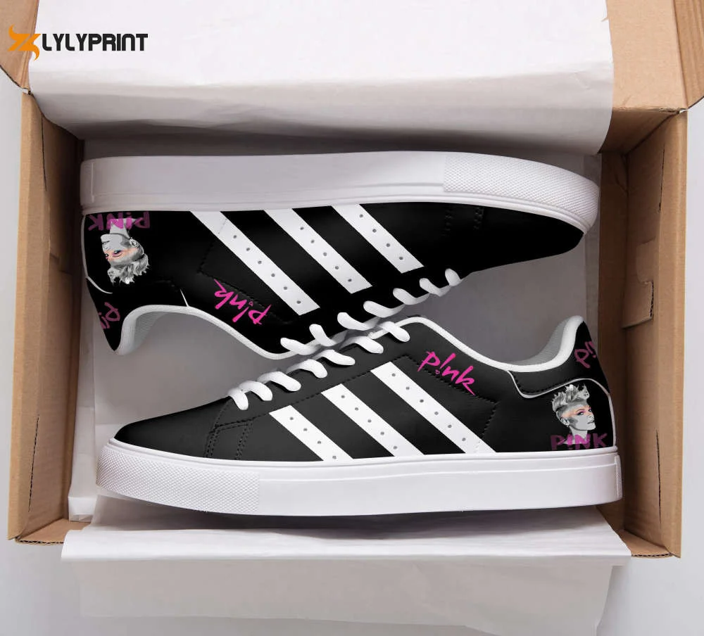 P!nk Skate Shoes For Men Women Fans Gift ,Trendy Style Sneakers ST0801