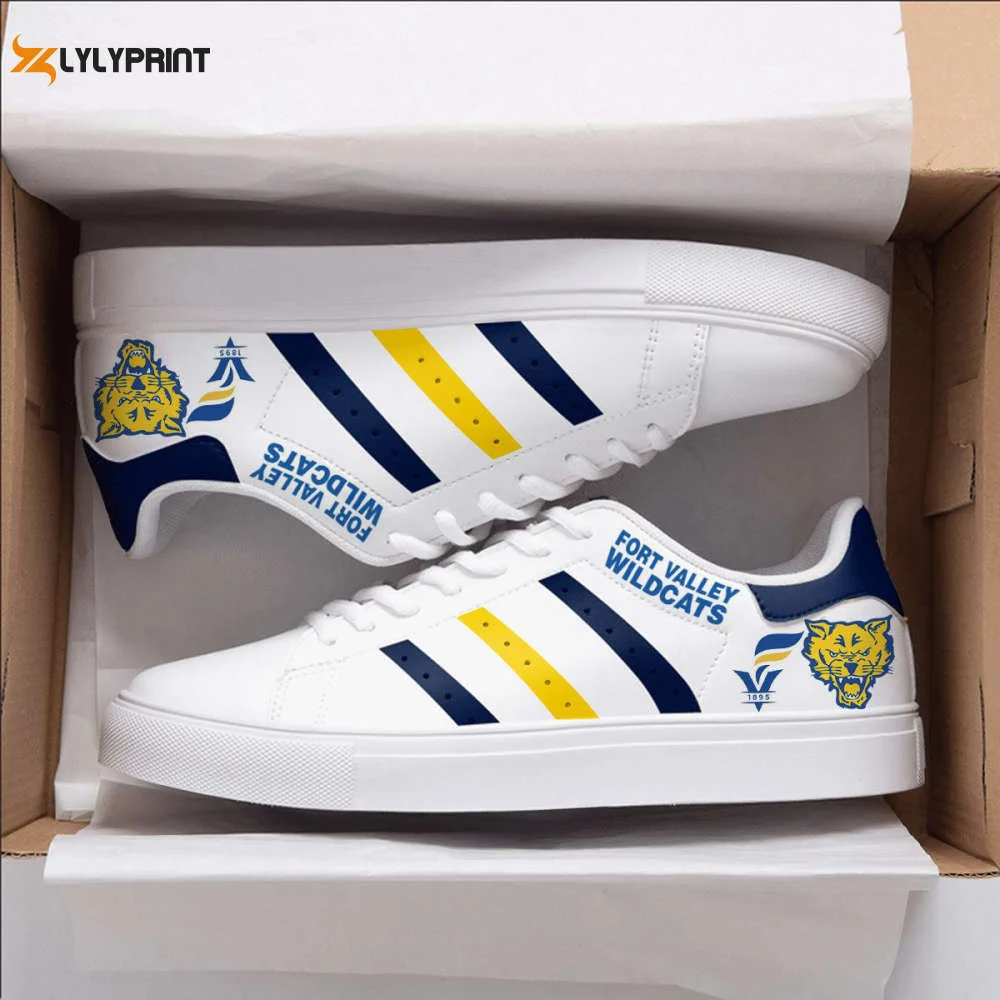 Fort Valley State University Wildcats Skate Shoes For Men Women Fans Gift ,Trendy Style Sneakers ST0801
