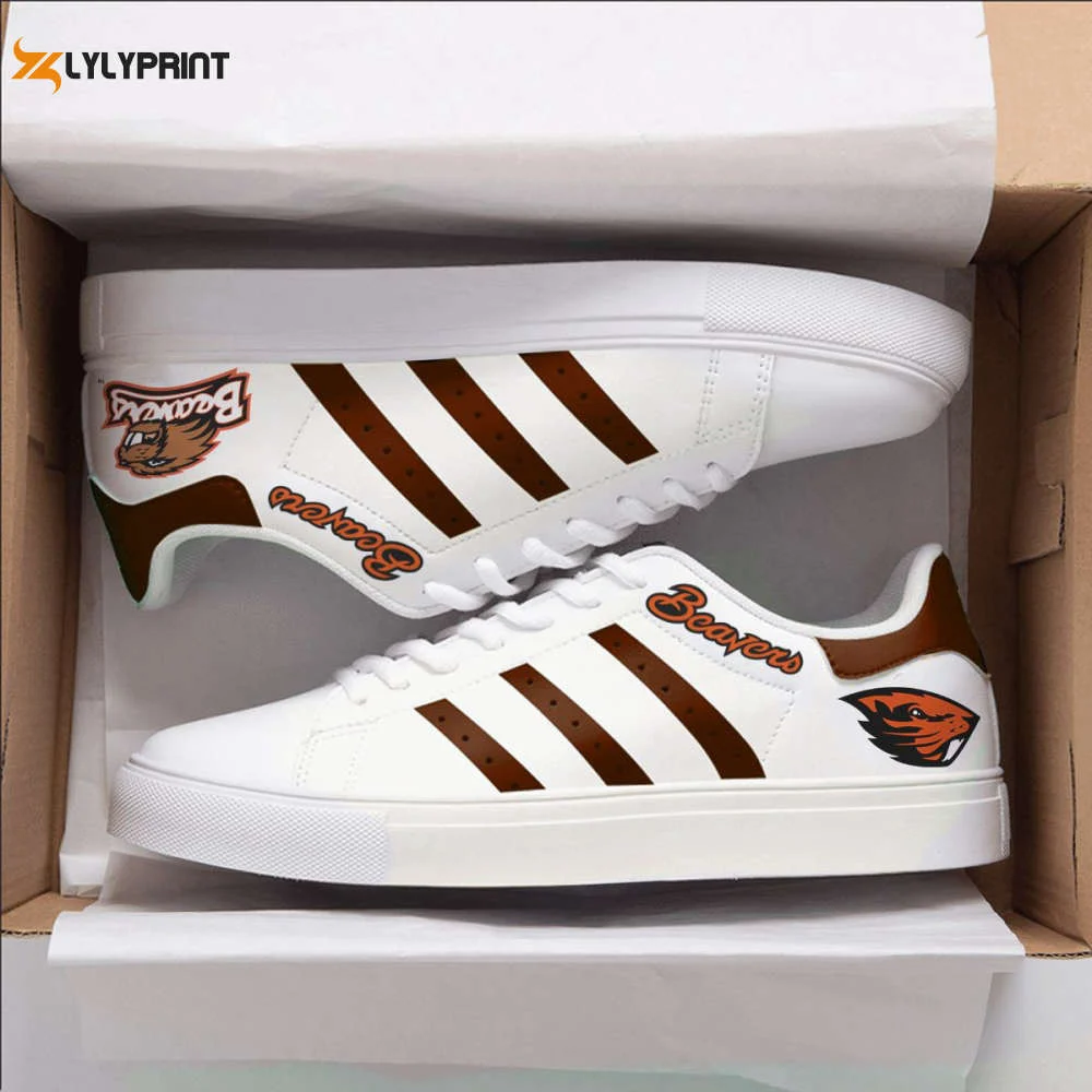 Oregon State Beavers Skate Shoes For Men Women Fans Gift ,Trendy Style Sneakers ST0801