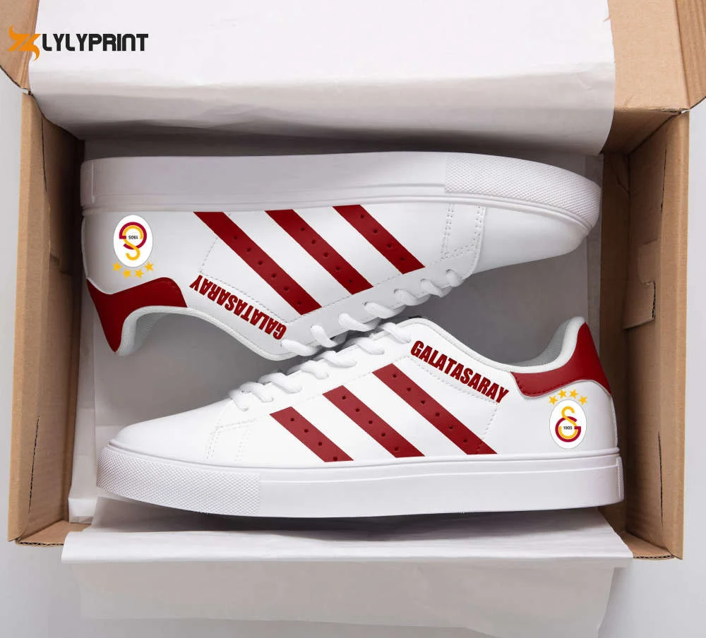 Galatasaray Skate Shoes For Men Women Fans Gift , Trendy Style Sneakers ST0801
