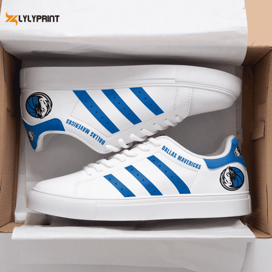 Dallas Mavericks Skate Shoes For Men Women Fans Gift , Trendy Style Sneakers ST0801