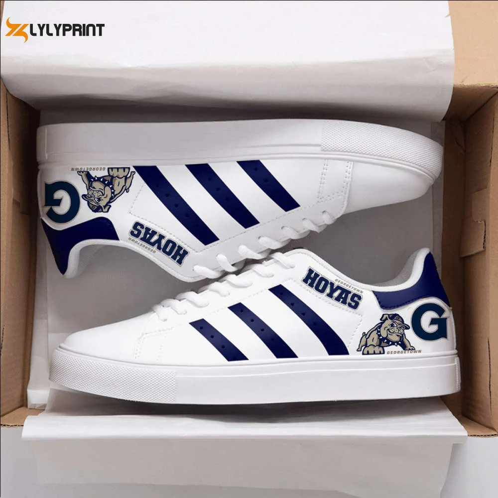 Georgetown Hoyas Skate Shoes For Men Women Fans Gift For Men Women Fans , Trendy Style Sneakers ST0801