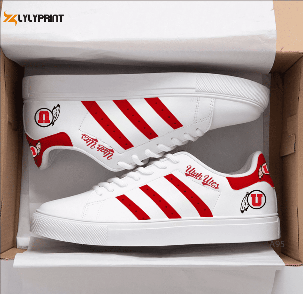 Utah Utes 3 Skate Shoes For Men Women Fans Gift , Trendy Style Sneakers ST0801