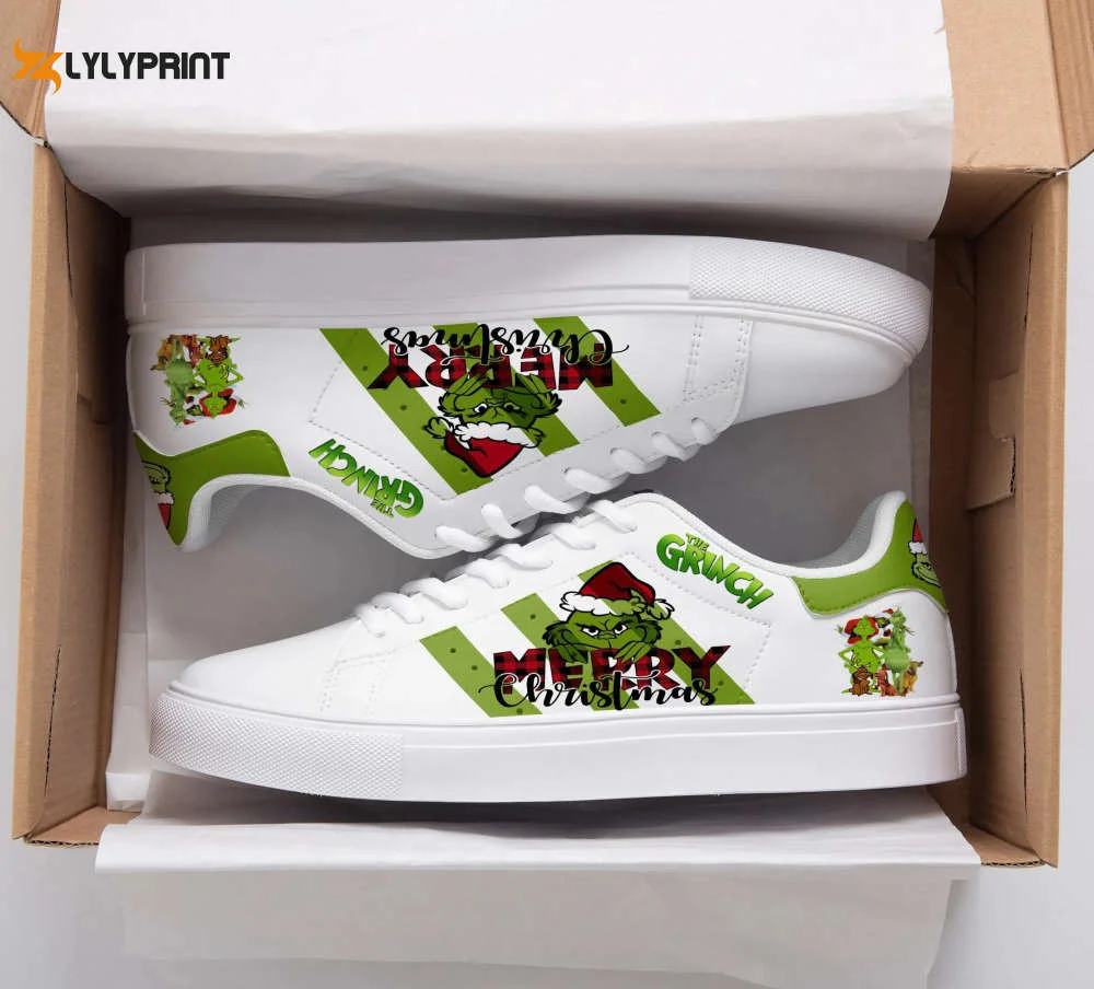 Grinch Christmas a Skate Shoes For Men Women Fans Gift  ST0801