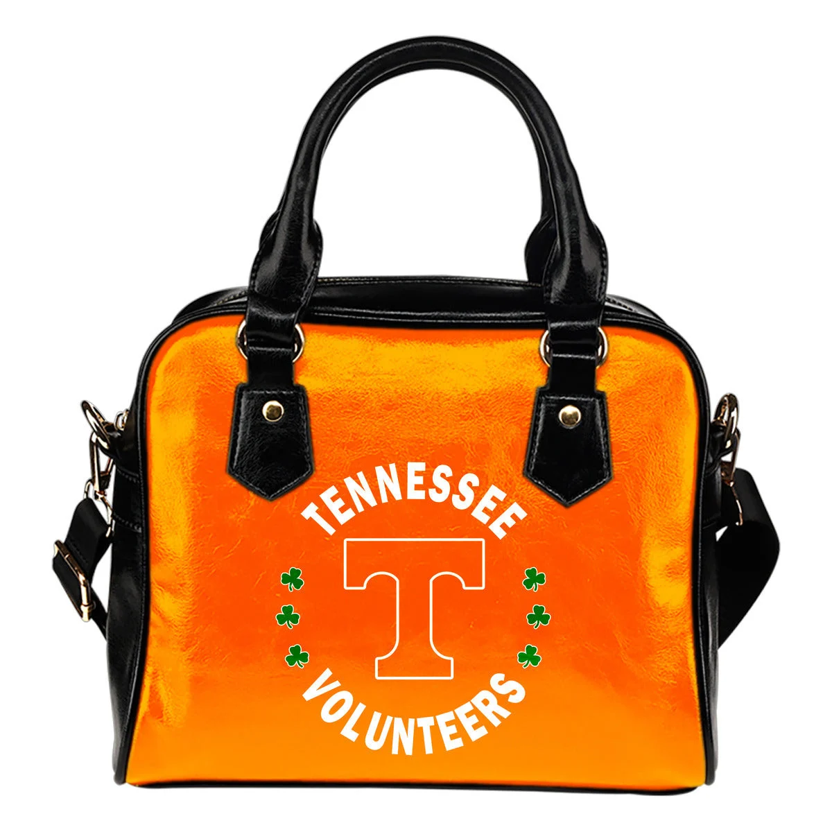 Central Beautiful Logo Circle Lucky Leaf Tennessee Volunteers Shoulder Handbags Sb0801