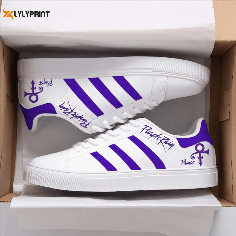 Prince Skate Shoes For Men Women Fans Gift ,Trendy Style Sneakers ST0801