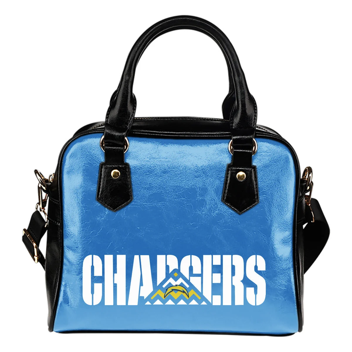 Los Angeles Chargers Mass Triangle Shoulder Handbags Sb0801