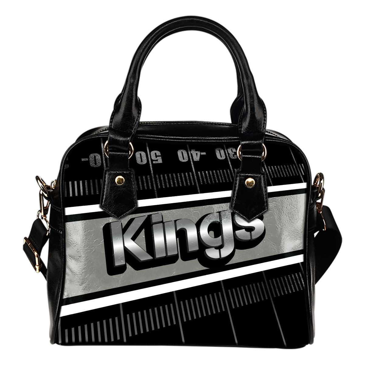 Los Angeles Kings Silver Name Colorful Shoulder Handbags Sb0801