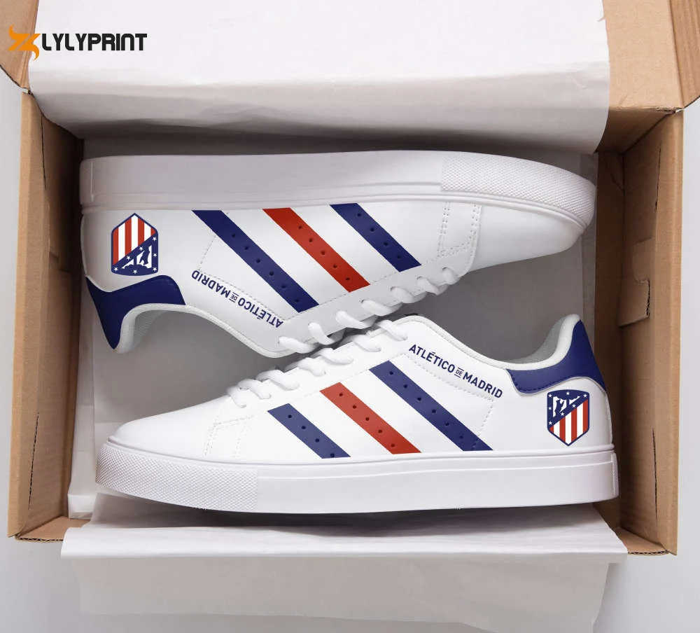 Atletico Madrid 2 Skate Shoes For Men Women Fans Gift  ST0801