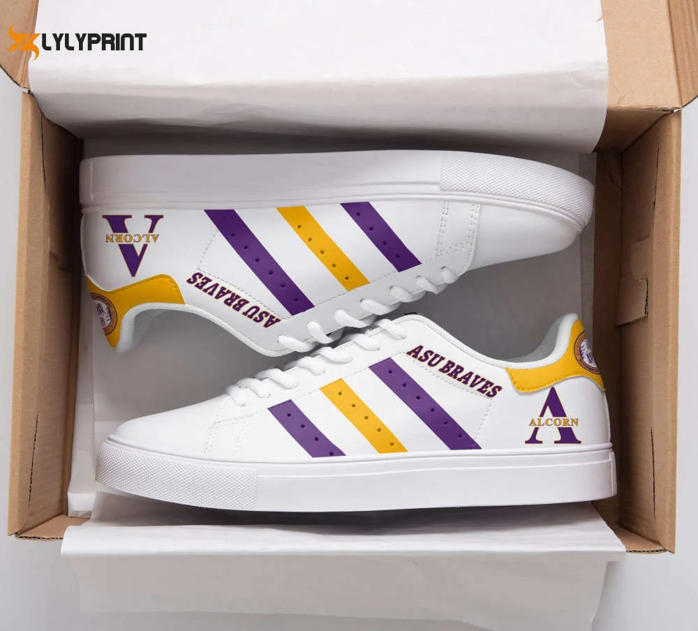 Alcorn State Braves 4 Skate Shoes For Men Women Fans Gift ,Trendy Style Sneakers ST0801
