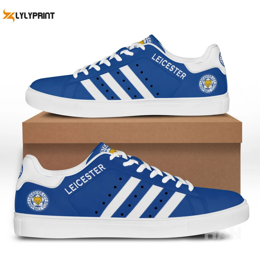 Leicester City 2 Skate Shoes For Men Women Fans Gift , Trendy Style Sneakers ST0801
