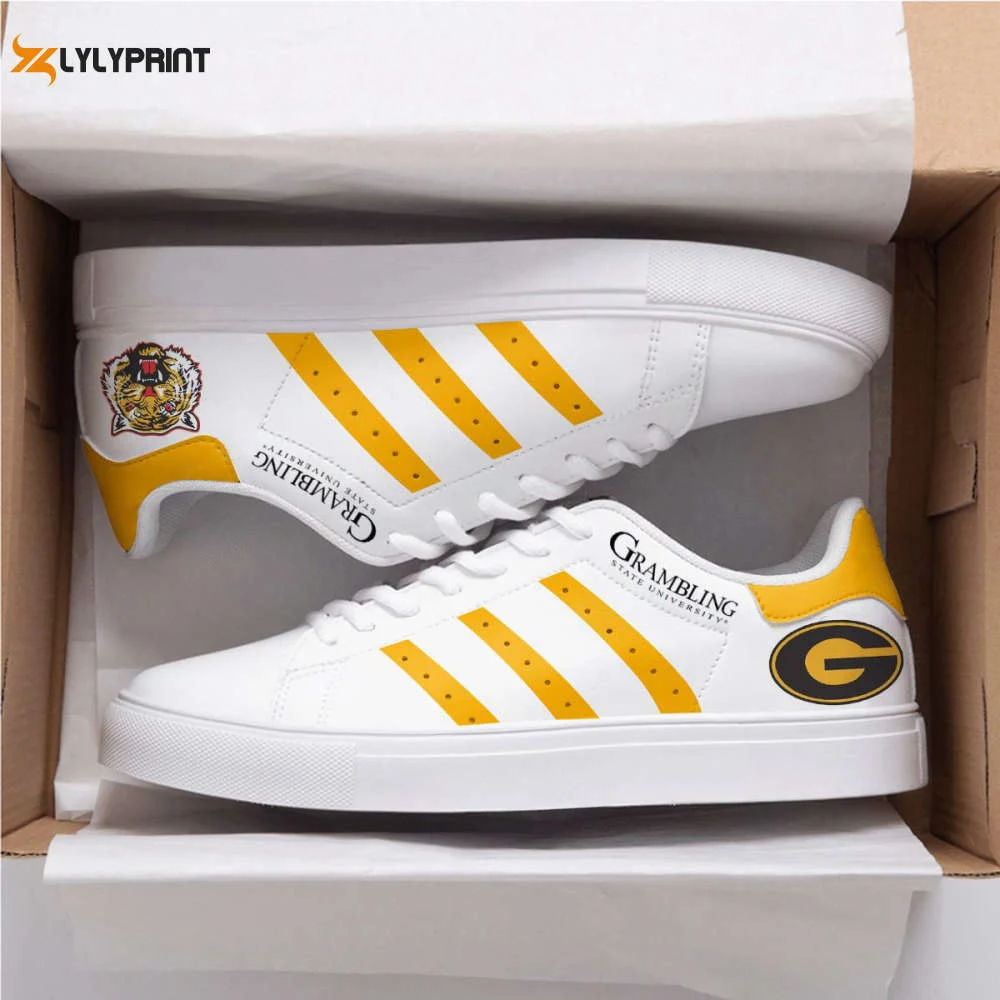 Grambling State Skate Shoes For Men Women Fans Gift , Trendy Style Sneakers ST0801