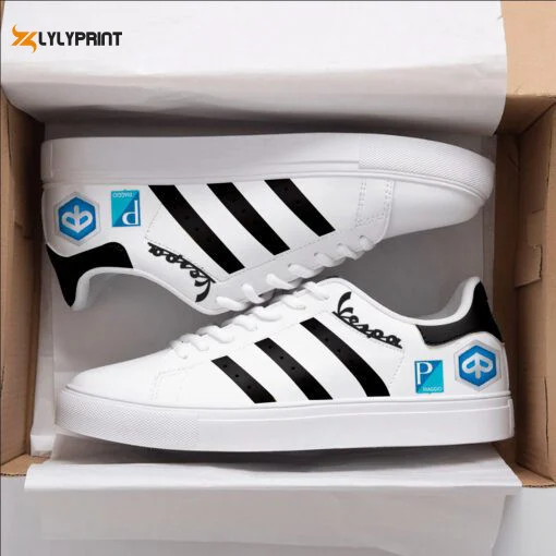 Vespa Skate Shoes For Men Women Fans Gift  ST0801
