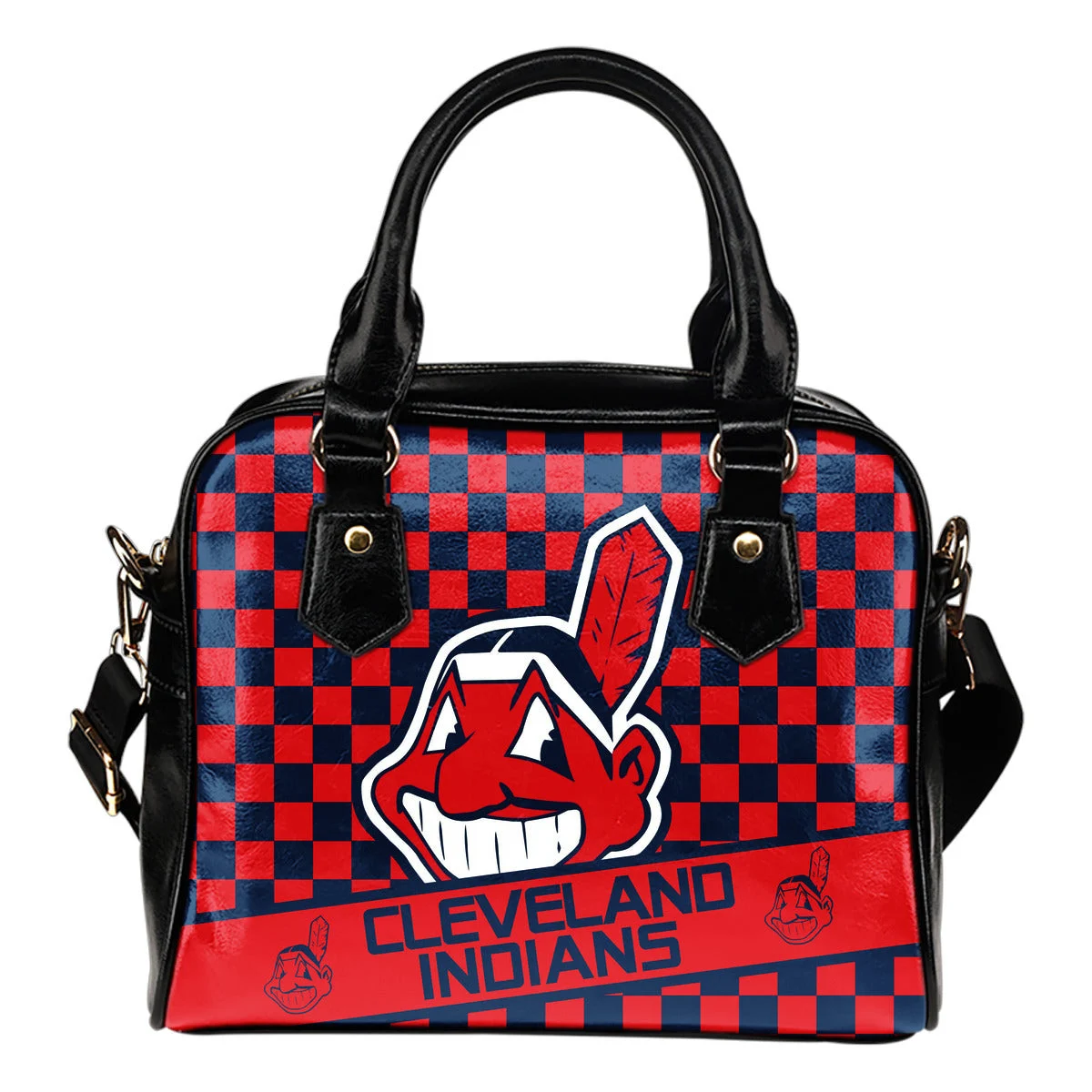Different Fabulous Banner Cleveland Indians Shoulder Handbags Sb0801