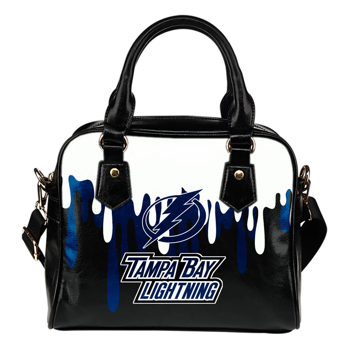 Color Leak Down Colorful Tampa Bay Lightning Shoulder Handbags Sb0801