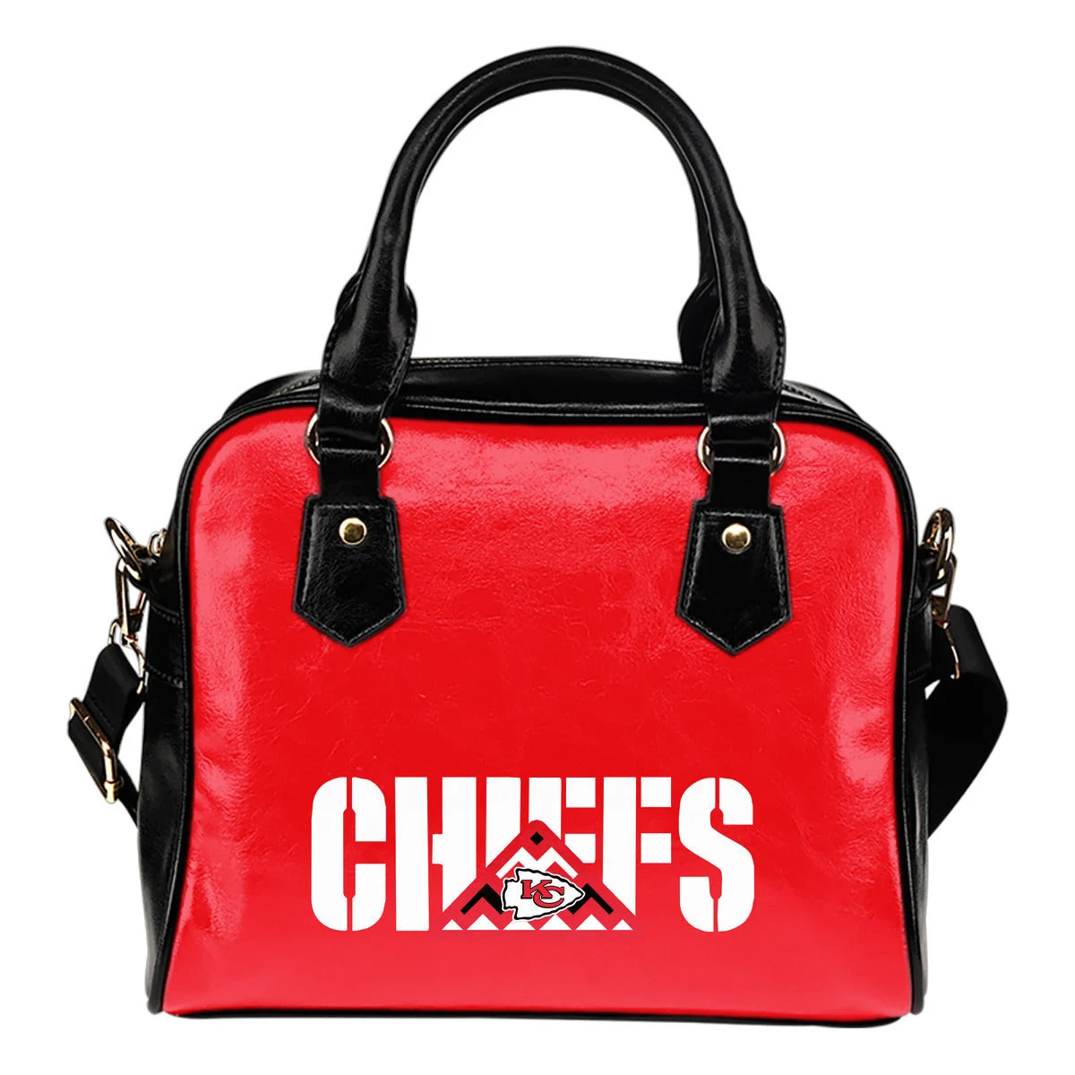 Kansas City Chiefs Mass Triangle Shoulder Handbags Sb0801