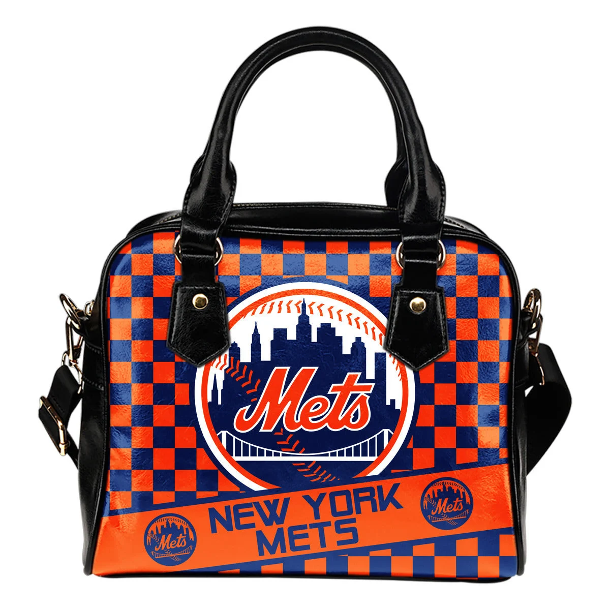 Different Fabulous Banner New York Mets Shoulder Handbags Sb0801