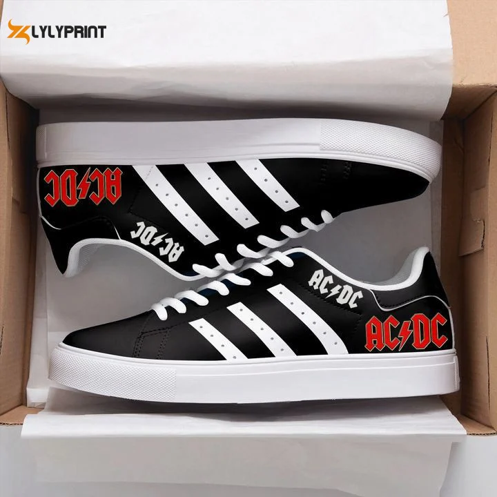 AcDc 4 Skate Shoes For Men Women Fans Gift  ST0801