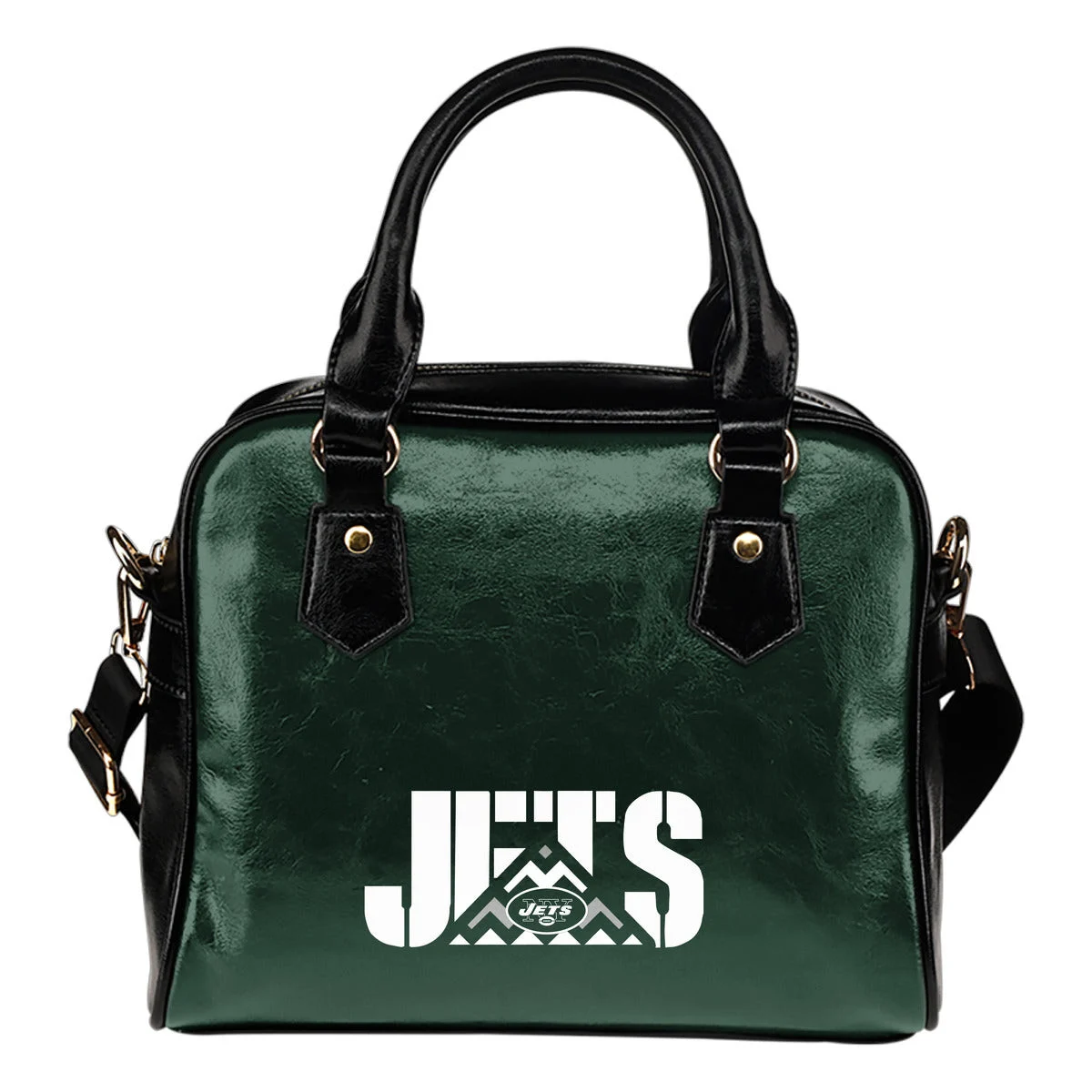 New York Jets Mass Triangle Shoulder Handbags Sb0801
