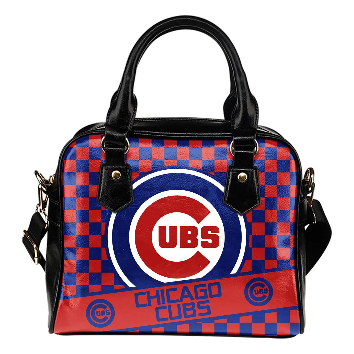 Different Fabulous Banner Chicago Cubs Shoulder Handbags Sb0801