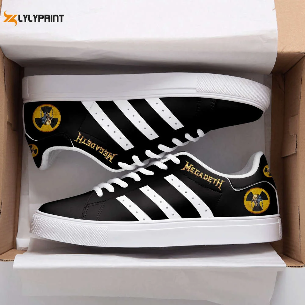 Megadeth 4 Skate Shoes For Men Women Fans Gift ,Trendy Style Sneakers ST0801