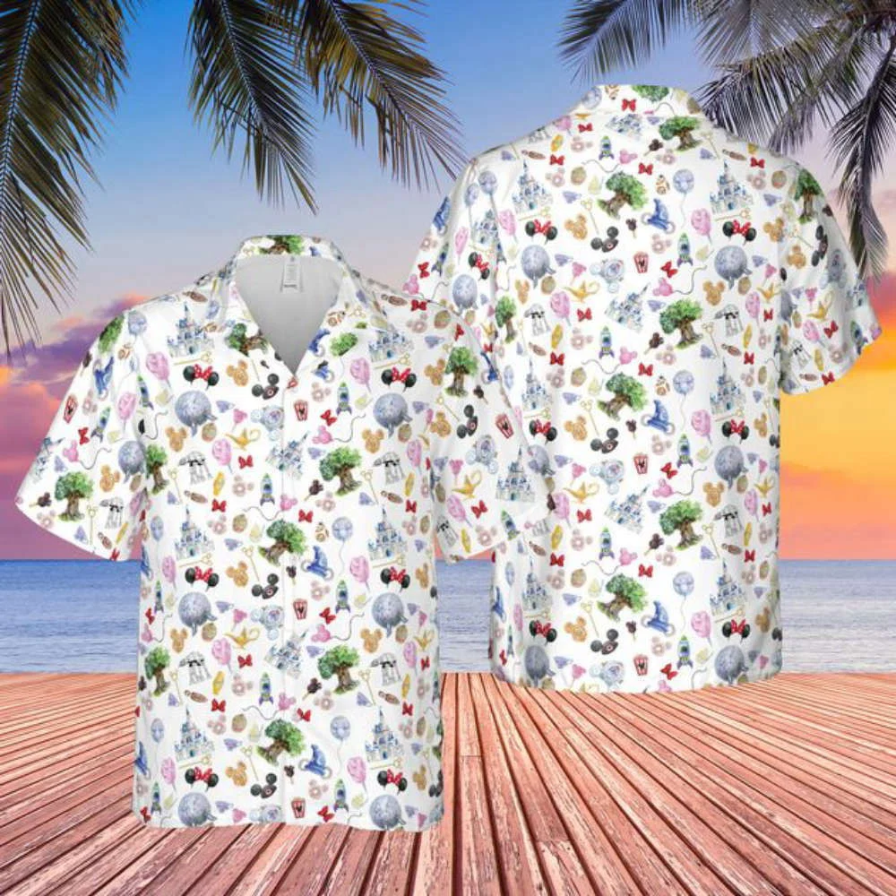 Disney Inspired Hawaiian Shirt HW0601