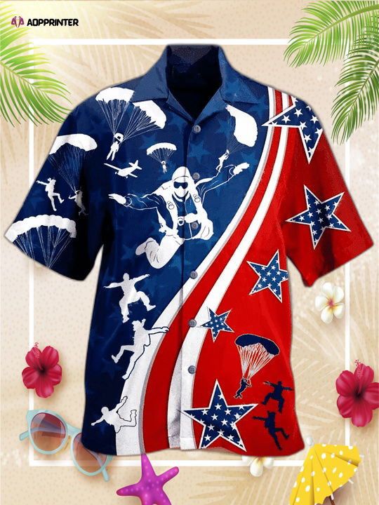 Parachute Hawaiian Shirt, Gift For Men And Women HW0601
