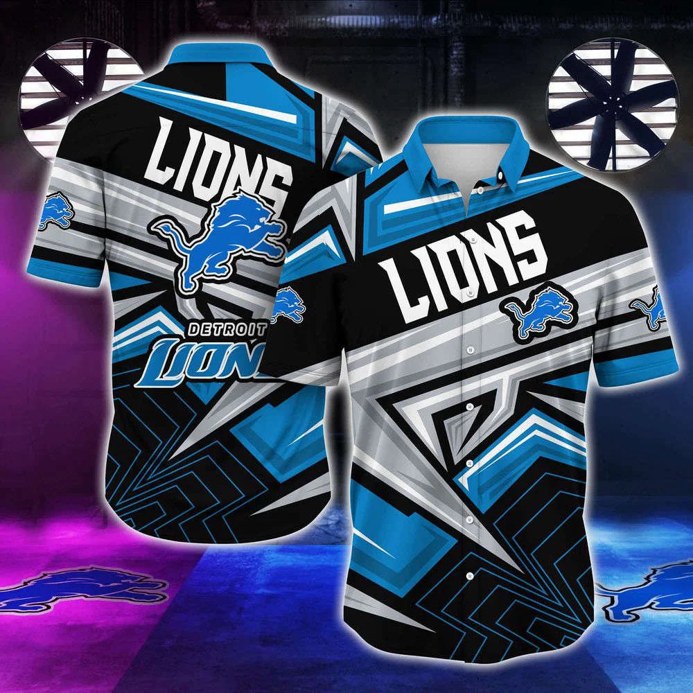 Detroit Lions NFL-Summer Hawaii Shirt New Collection For Sports Fans HW0601