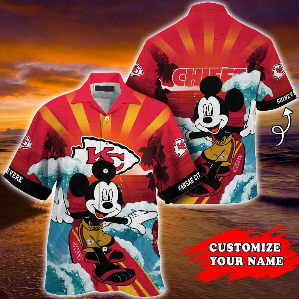 Kansas City Chiefs NFL-Summer Customized Hawaii Shirt For Sports Fans HW0601