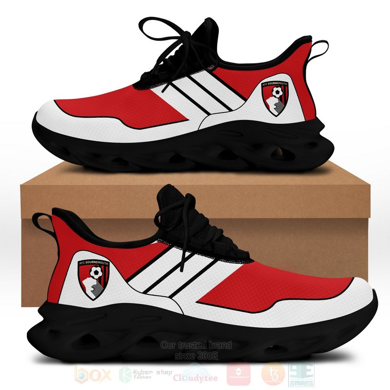 AFC Bournemouth Red White Max Soul Shoes Women Men MS0601
