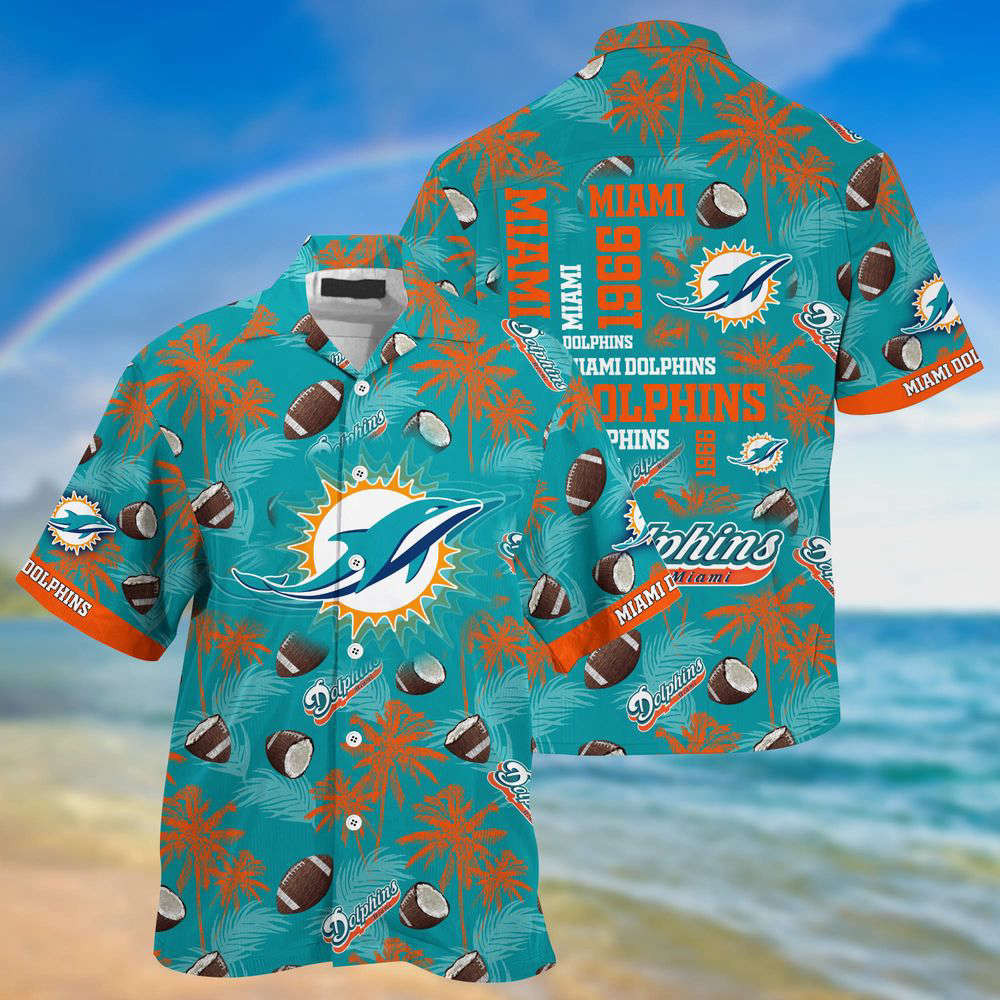 Miami Dolphins NFL-Hawaii Shirt New Gift For Summer HW0601