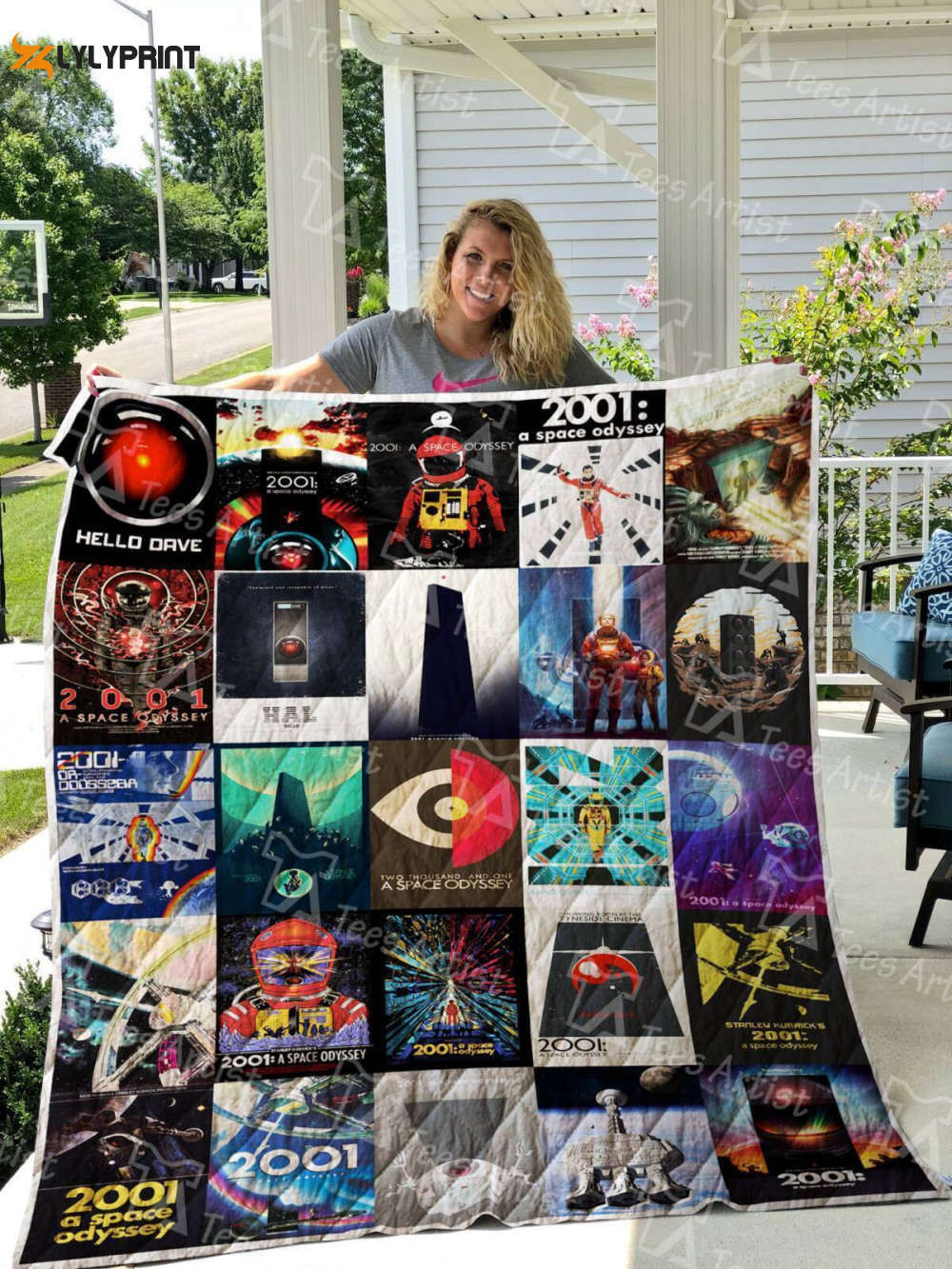 A Space Odyssey 3D Customized Quilt Blanket , Soft Quilt, King Size, All Season Cozy Quilt QB0901