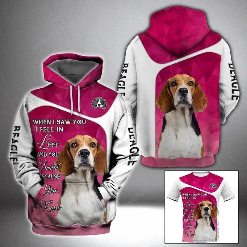 Beagle Dog 3D All Over Printed Hoodie, Zip- Up Hoodie HZ0501