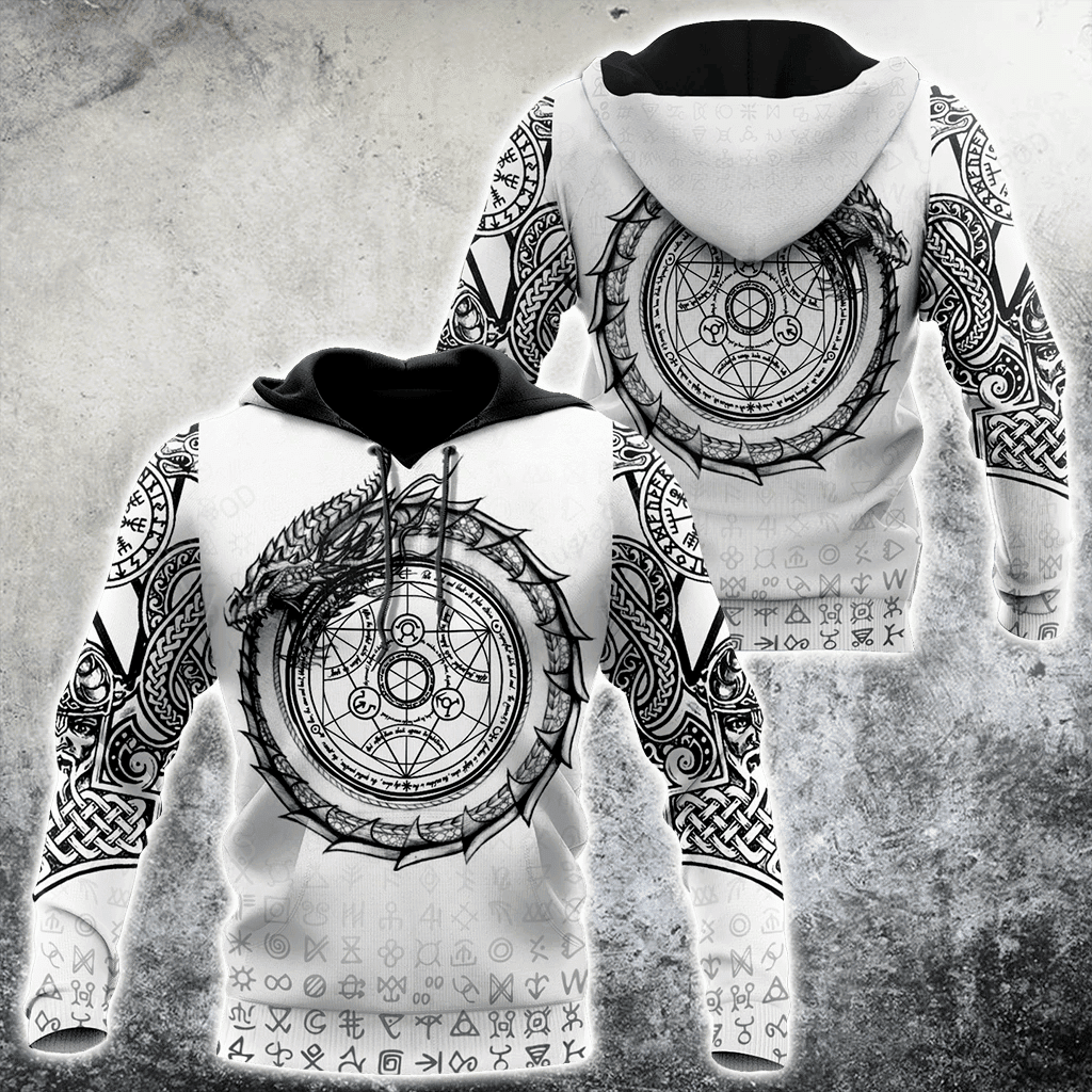 Dragon 3D All Over Print Hoodie, Zip-up Hoodie HZ0501