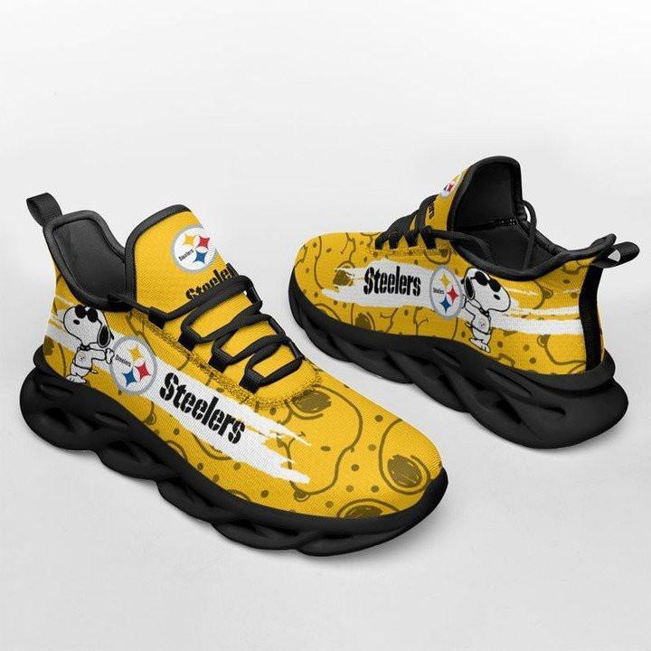 NFL Pittsburgh Steelers Golden Spoopy Max Soul Shoes Sneakers Store MS0601