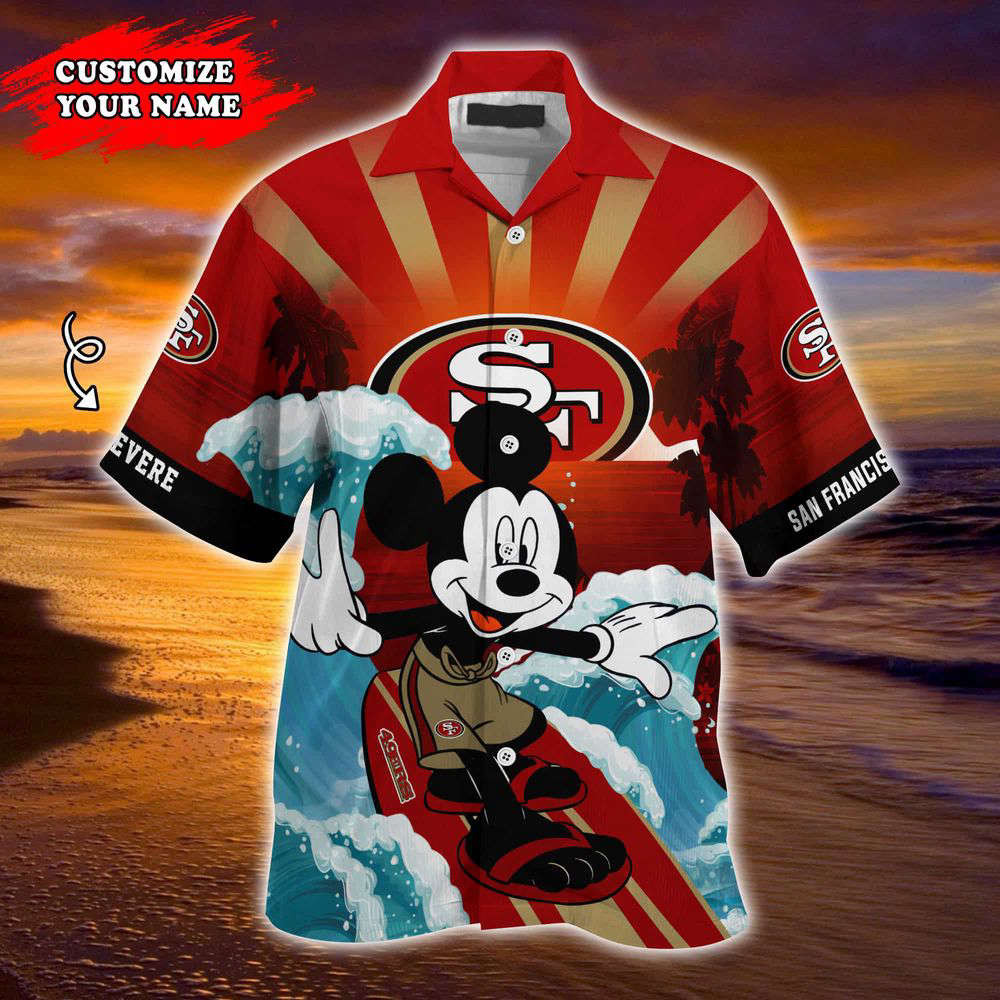 San Francisco 49ers NFL-Summer Customized Hawaii Shirt For Sports Fans HW0601
