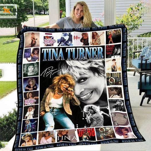 Tina Turner Quilt For Fans Home Decor Gift , Soft Quilt, King Size, All Season Cozy Quilt QB0901