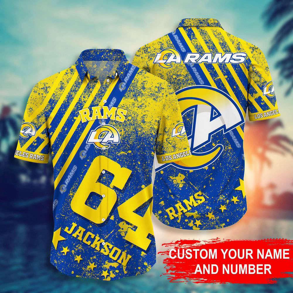 Los Angeles Rams NFL-Personalized Hawaii Shirt Style Hot Trending HW0601