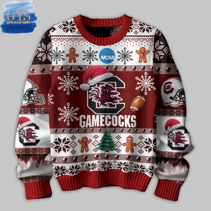 Carolina Gamecocks They Not Like Us Ugly Christmas Sweater , Cozy Soft Unisex Pullover SW0601