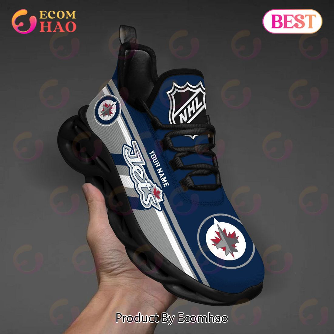 Winnipeg Jets Perfect Gift for fans Max Soul Chunky Sneakers, Shoes  Unisex sneakers MS0601