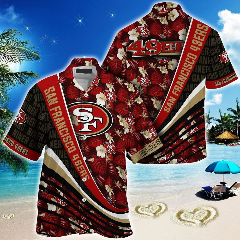 San Francisco 49ers NFL-Summer Hawaii Shirt With Tropical Flower Pattern For Men Women HW0601