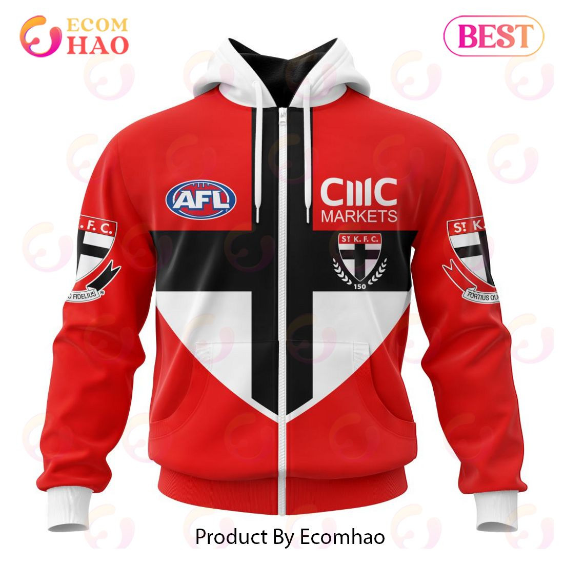 AFL St Kilda Football Clash Home Kits 2023 3D Hoodie, Zip Hoodie, Man - Women, Warm, Premium Quality HZ0501
