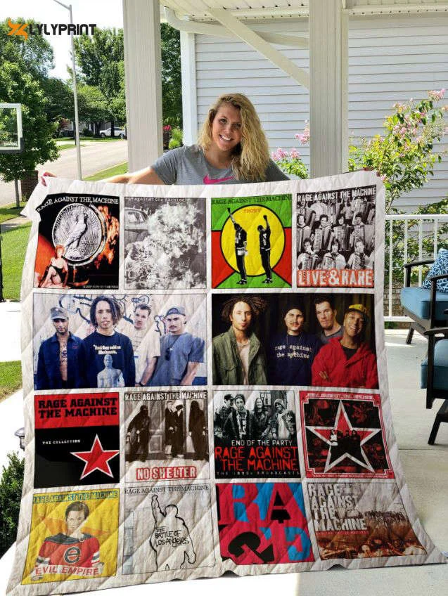 Rage Against The Maine 2 Quilt Blanket For Fans Home Decor Gift ,  Soft Quilt, King Size, All Season Cozy Quilt QB0901