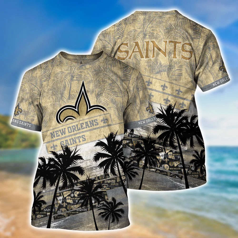 New Orleans Saints NFL-Trending Summer Hawaii Shirt For Sports Fans HW0601