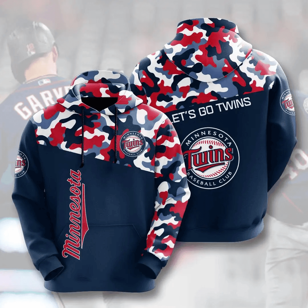 Minnesota Twins Baseball All Over Print Hoodie – USA Sport 3D AOP Shirt HZ0501