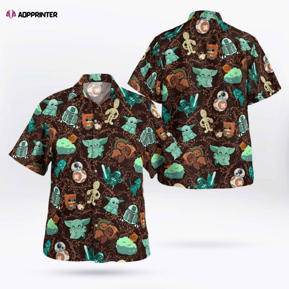 Star Wars Hawaii Shirt Summer 2023 Hot HW0601
