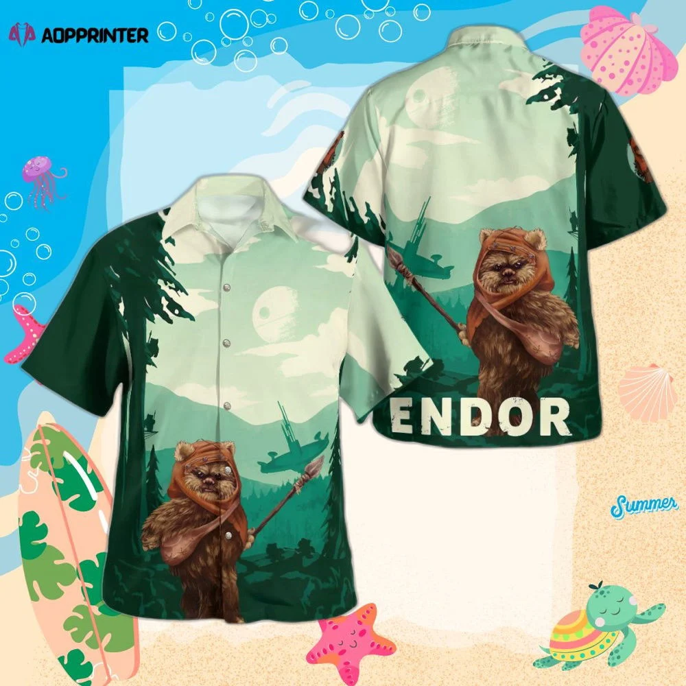 Star Wars Endor Hawaiian Shirt Summer 2023 Hot HW0601