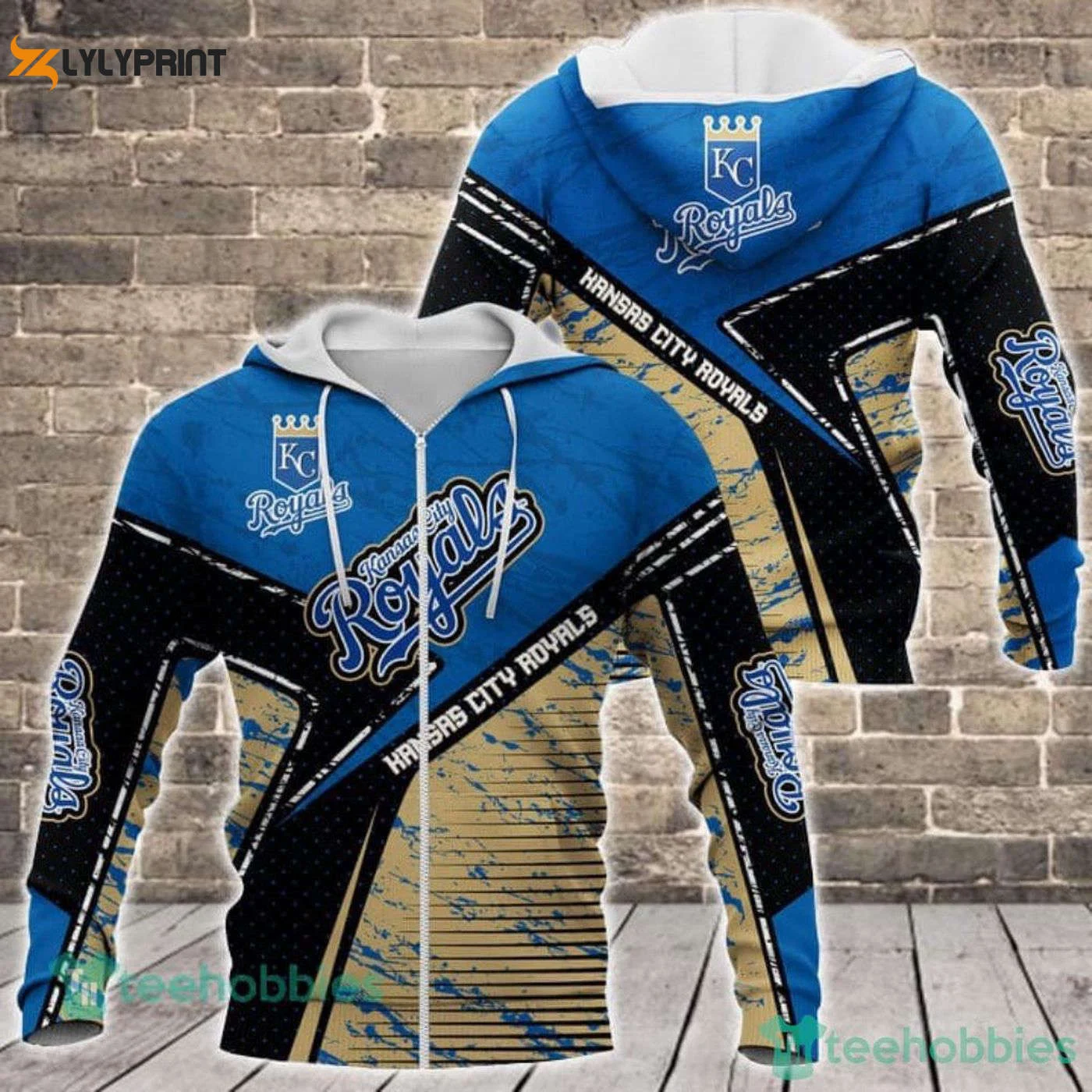 Kansas City Royals Hoodie – Stylish Pullover & Zip Up AOP Shirt HZ0501