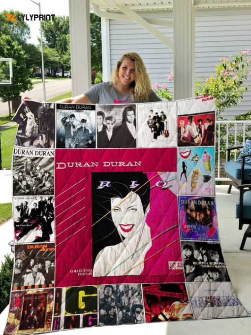 Duran Duran 4 Quilt Blanket For Fans Home Decor Gift , Soft Quilt, King Size, All Season Cozy Quilt QB0901