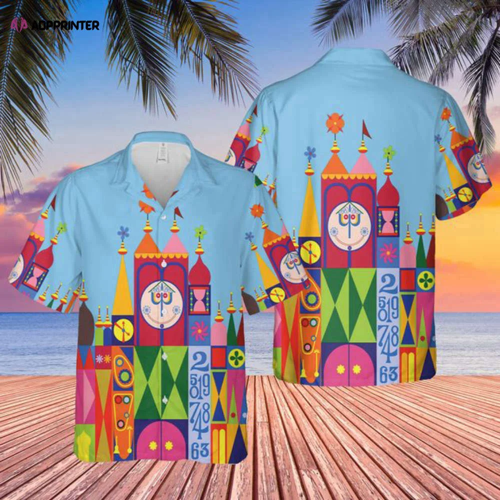 It's A Small World Disney Parks Inspired Hawaiian Shirt HW0601